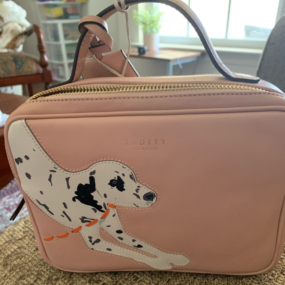 RADLEY LONDON unique Leather Dalmatian Purse